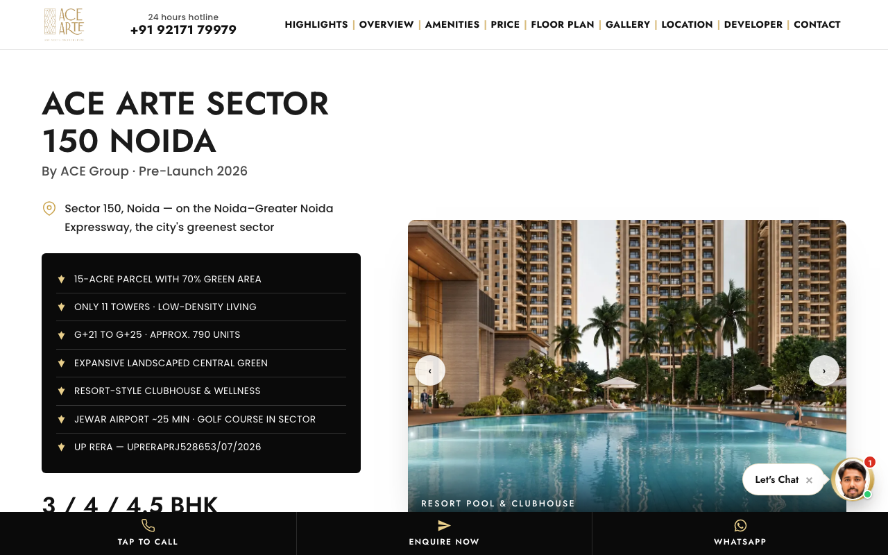 ACE Group website